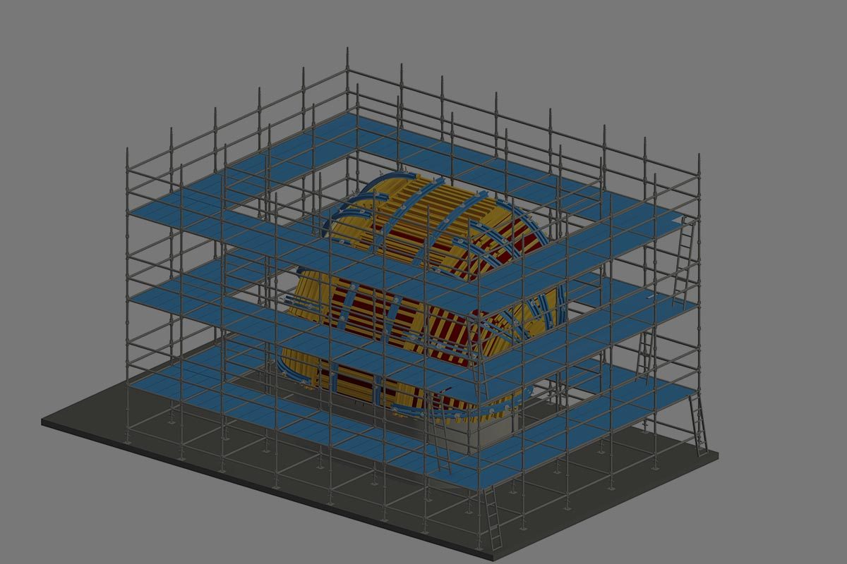 Drainage Formwork Football Court